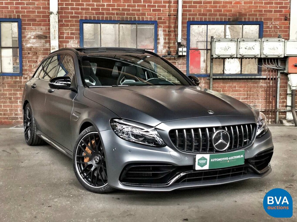 Mercedes-Benz C63 AMG S Estate 4.0 V8 510pk C-Klasse 2019 -GARANTIE-