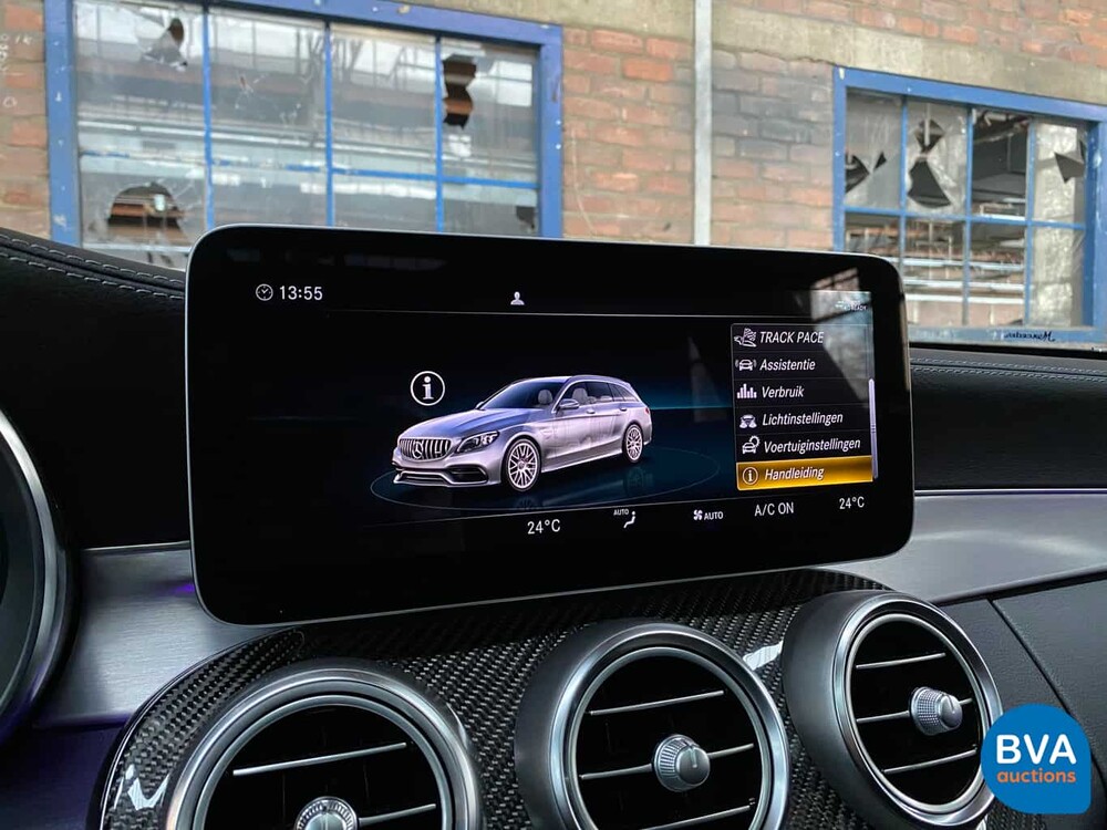 Mercedes-Benz C63 AMG S Estate 4.0 V8 510pk C-Klasse 2019 -GARANTIE-