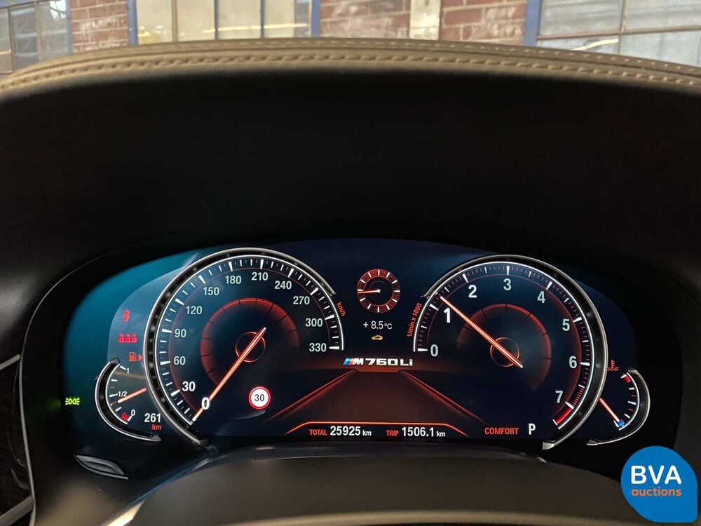BMW M760Li xDrive 6.6 V12 609 PS 7er 2017, RK-020-X.