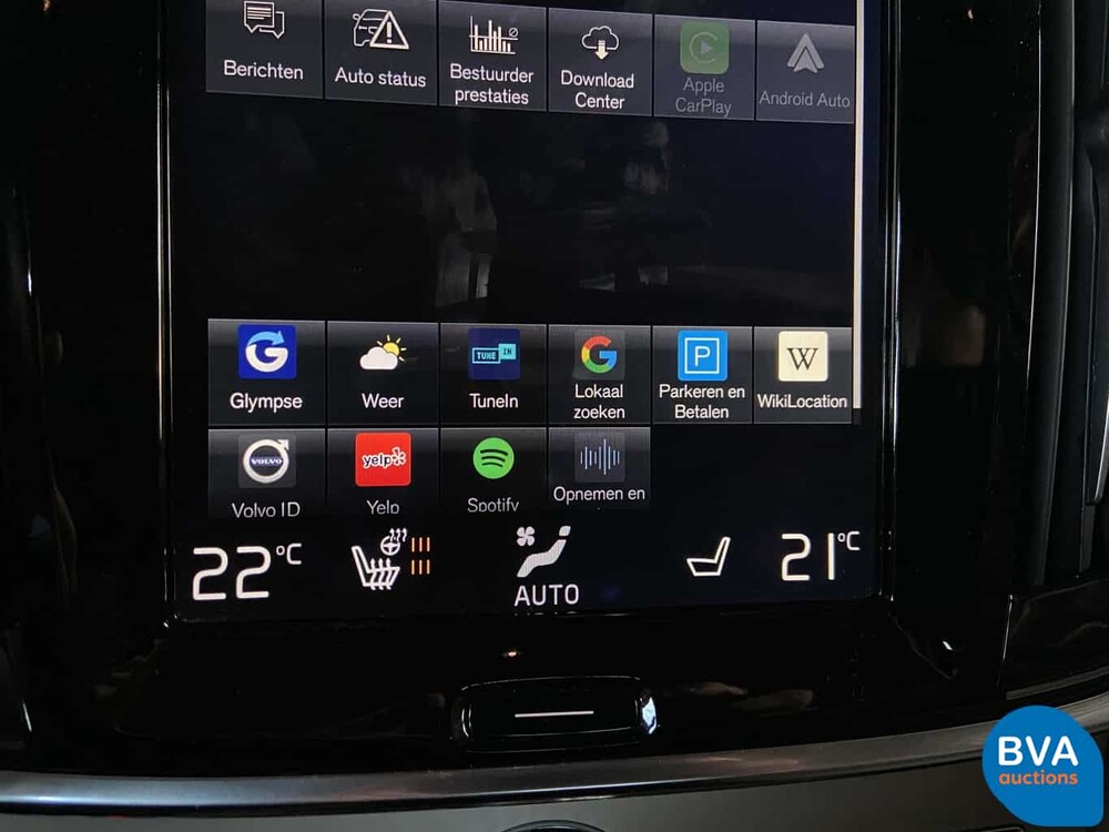 Volvo S90 T5 Beschriftung 254 PS 2017 -Original NL-, NR-709-L.