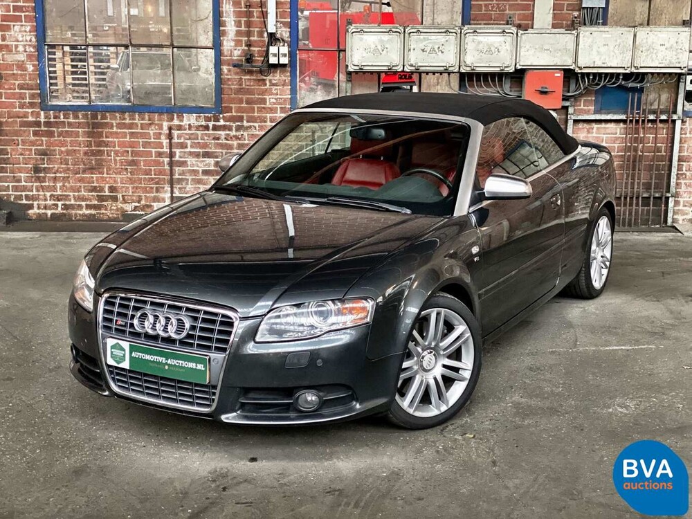 Audi S4 Cabriolet 4.2 V8 Quattro 344 PS 2006 - Original NL - A4, 96-SV-SB.