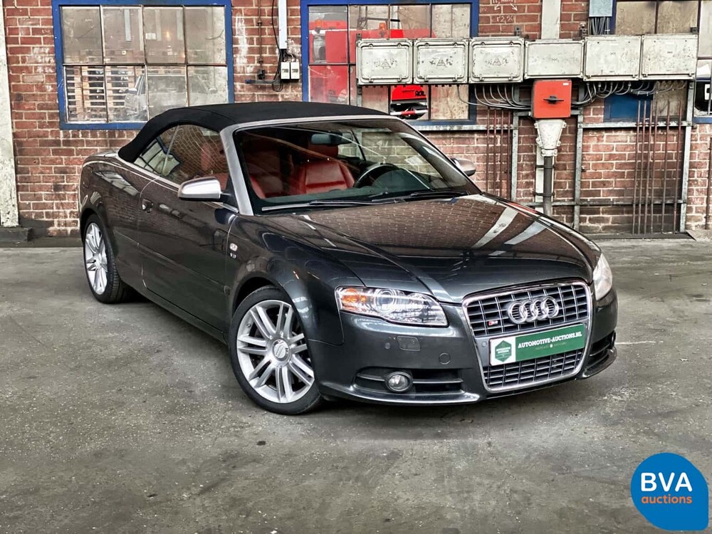 Audi S4 Cabriolet 4.2 V8 Quattro 344 PS 2006 - Original NL - A4, 96-SV-SB.
