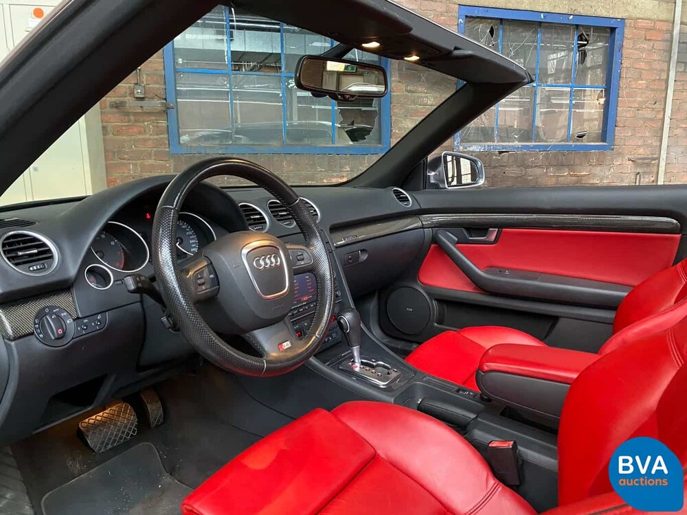 Audi S4 Cabriolet 4.2 V8 Quattro 344 PS 2006 - Original NL - A4, 96-SV-SB.