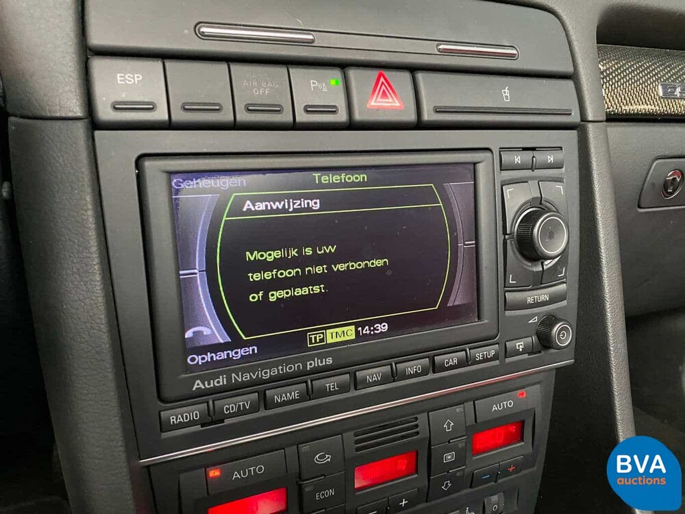 Audi S4 Cabriolet 4.2 V8 Quattro 344 PS 2006 - Original NL - A4, 96-SV-SB.