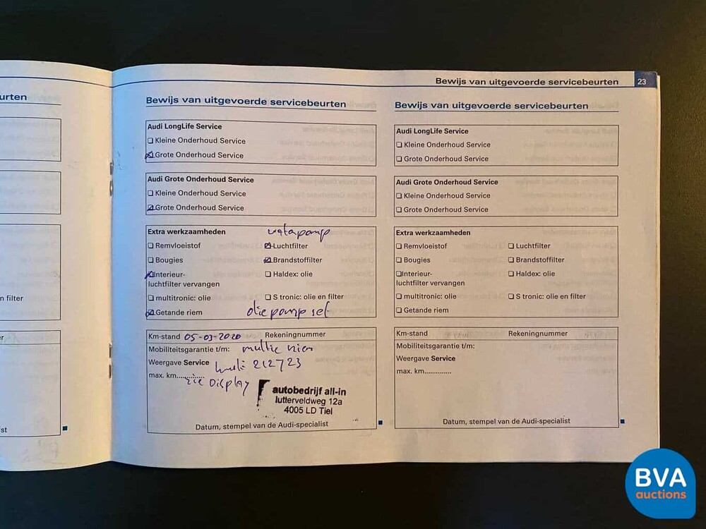 Audi A4 Avant 2.0 TDI Advance Automatic 140 PS 2008 Original NL, 47-ZD-ZK.