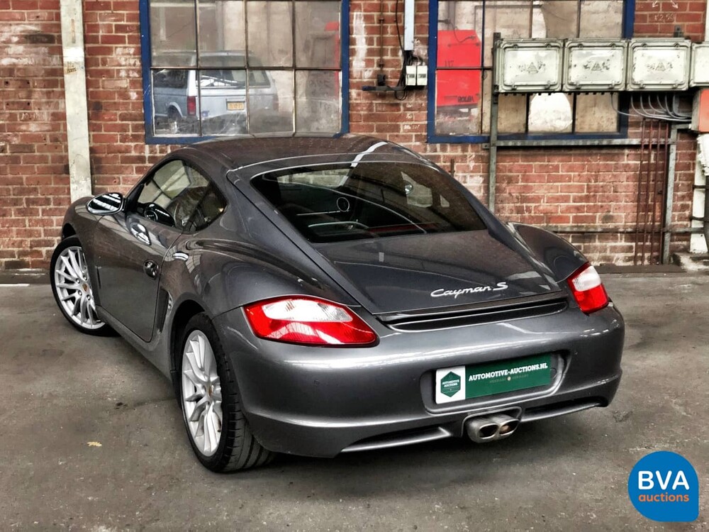 Porsche Cayman S 3.4 295 PS 2007, HK-599-S.