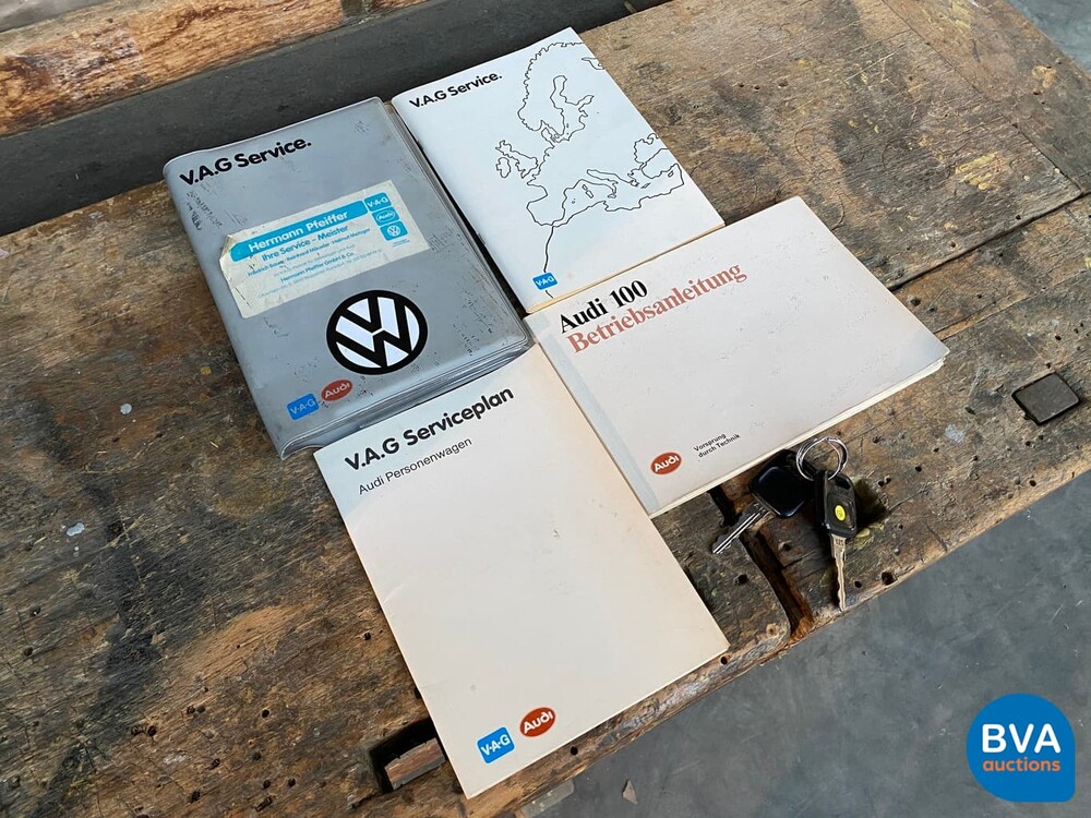 Audi 100 CS Avant 2.2 Five-cylinder automatic 132 hp 1987.