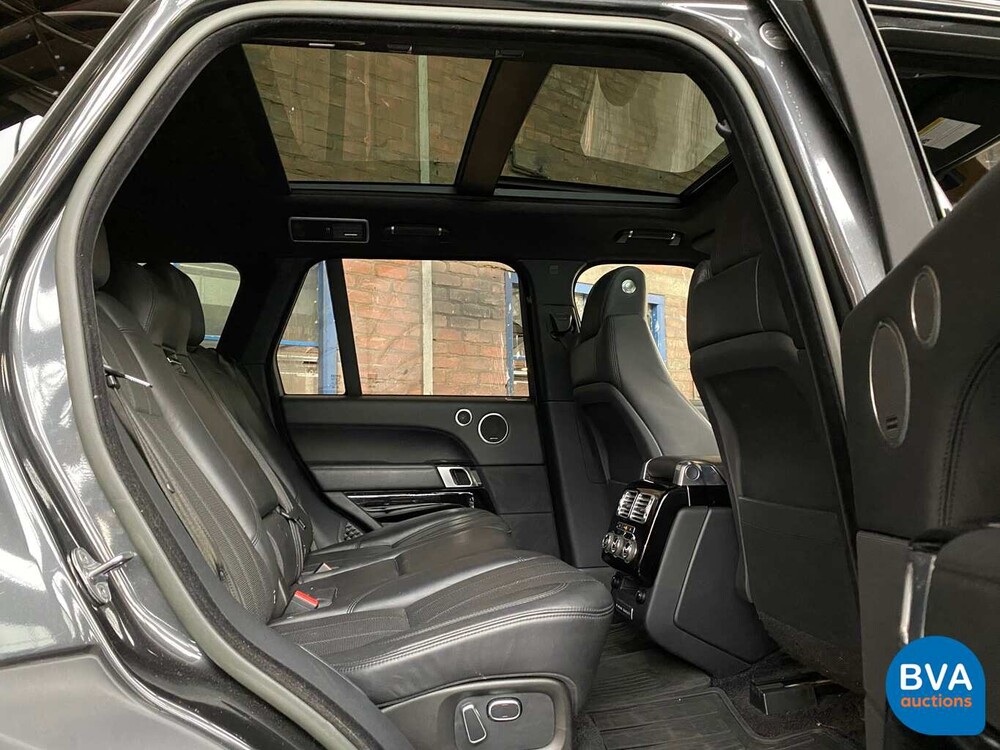 Land Rover Range Rover 5.0 V8 Autobiographie Schwarz Supercharged 2015, ZP-853-F.