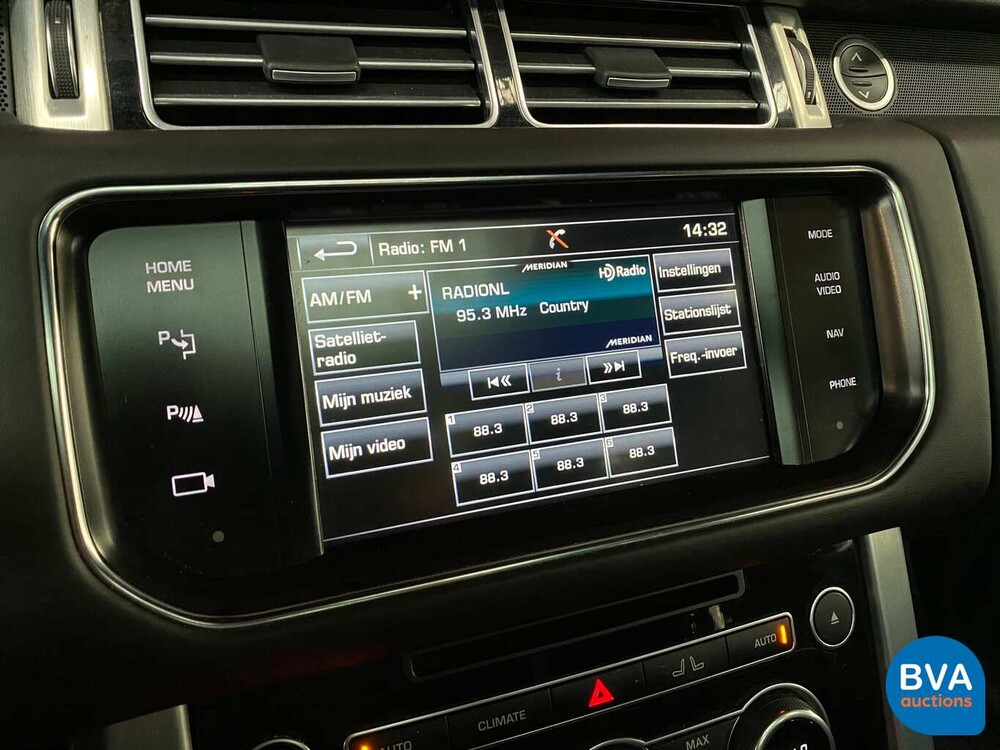 Land Rover Range Rover 5.0 V8 Autobiographie Schwarz Supercharged 2015, ZP-853-F.
