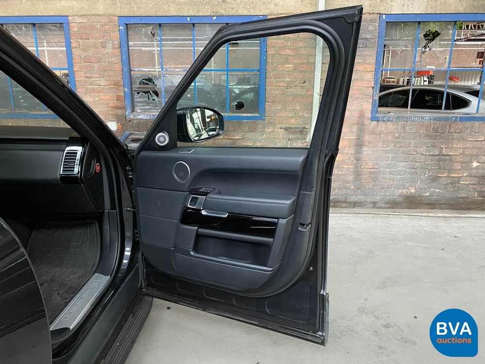 Land Rover Range Rover 5.0 V8 Autobiographie Schwarz Supercharged 2015, ZP-853-F.