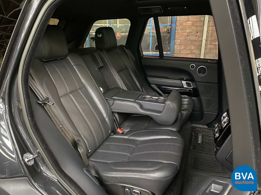 Land Rover Range Rover 5.0 V8 Autobiographie Schwarz Supercharged 2015, ZP-853-F.
