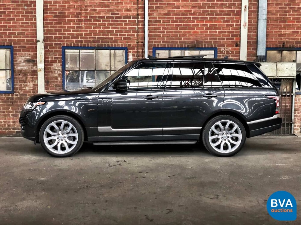 Land Rover Range Rover 5.0 V8 Autobiographie Schwarz Supercharged 2015, ZP-853-F.