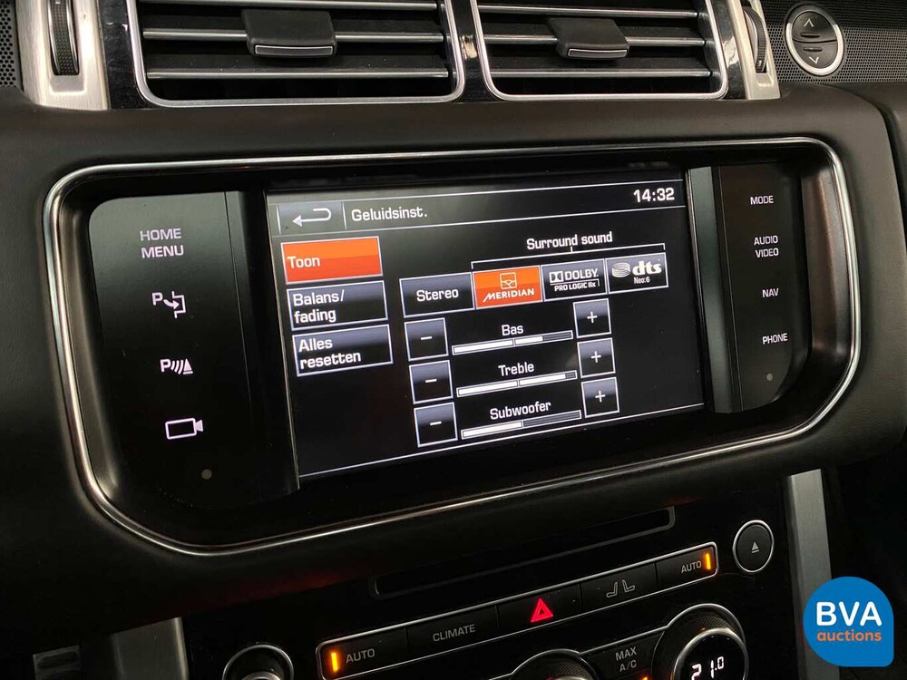 Land Rover Range Rover 5.0 V8 Autobiographie Schwarz Supercharged 2015, ZP-853-F.