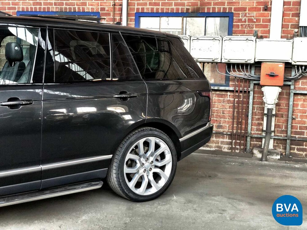 Land Rover Range Rover 5.0 V8 Autobiographie Schwarz Supercharged 2015, ZP-853-F.