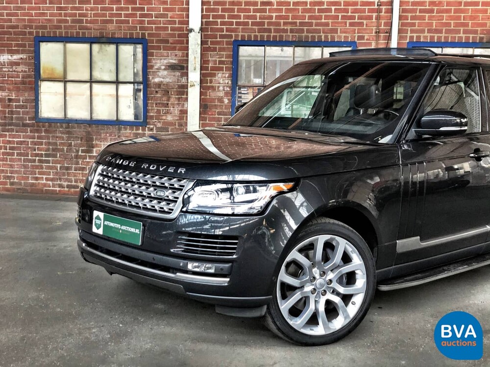 Land Rover Range Rover 5.0 V8 Autobiographie Schwarz Supercharged 2015, ZP-853-F.