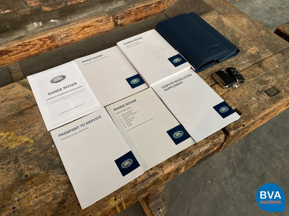 Land Rover Range Rover 5.0 V8 Autobiographie Schwarz Supercharged 2015, ZP-853-F.