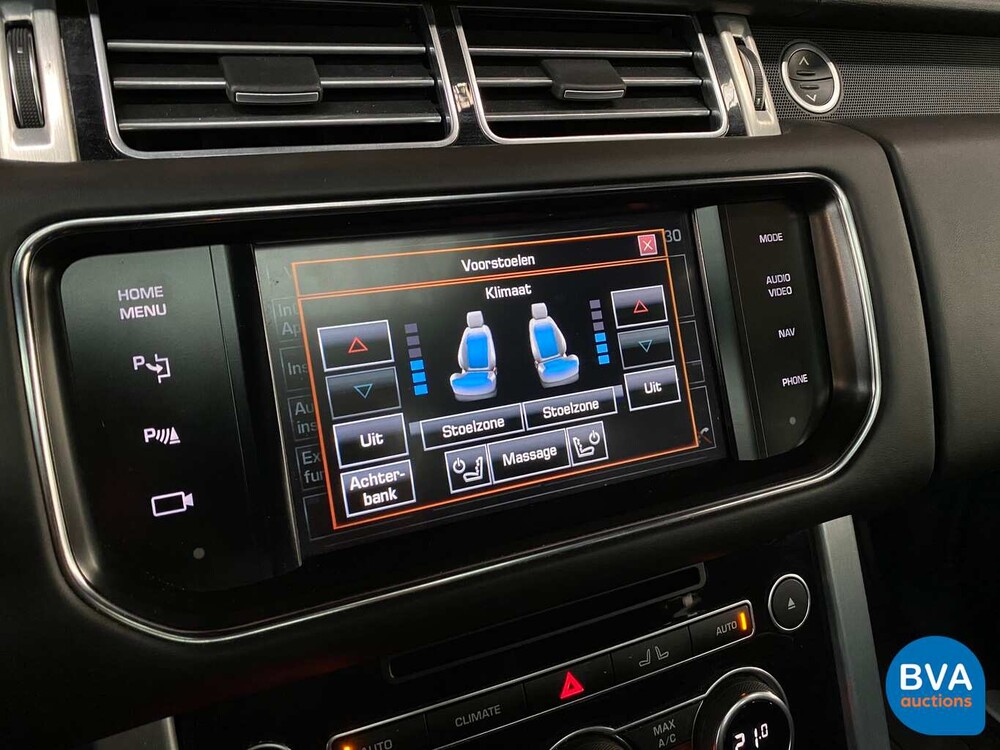 Land Rover Range Rover 5.0 V8 Autobiographie Schwarz Supercharged 2015, ZP-853-F.