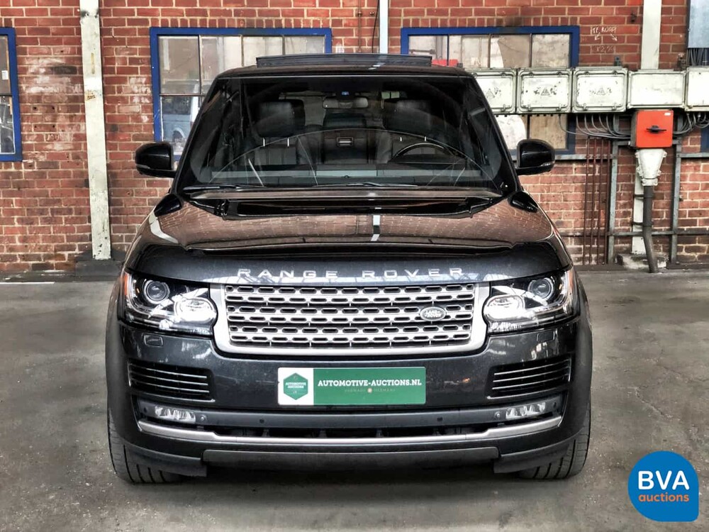 Land Rover Range Rover 5.0 V8 Autobiographie Schwarz Supercharged 2015, ZP-853-F.