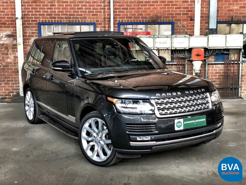 Land Rover Range Rover 5.0 V8 Autobiographie Schwarz Supercharged 2015, ZP-853-F.