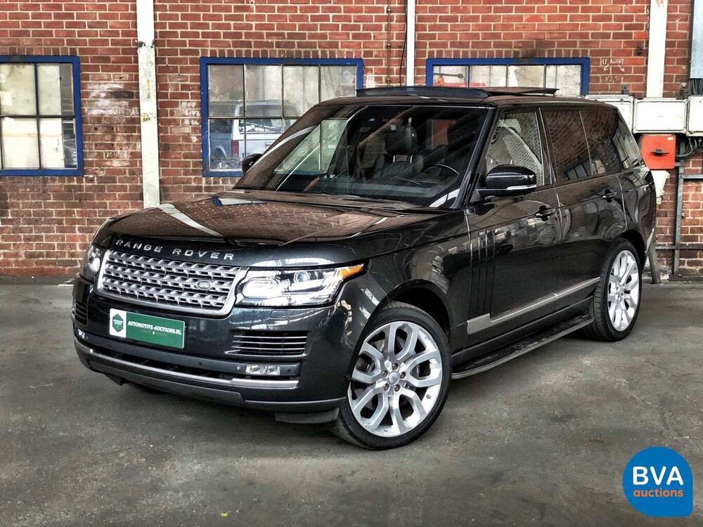 Land Rover Range Rover 5.0 V8 Autobiographie Schwarz Supercharged 2015, ZP-853-F.