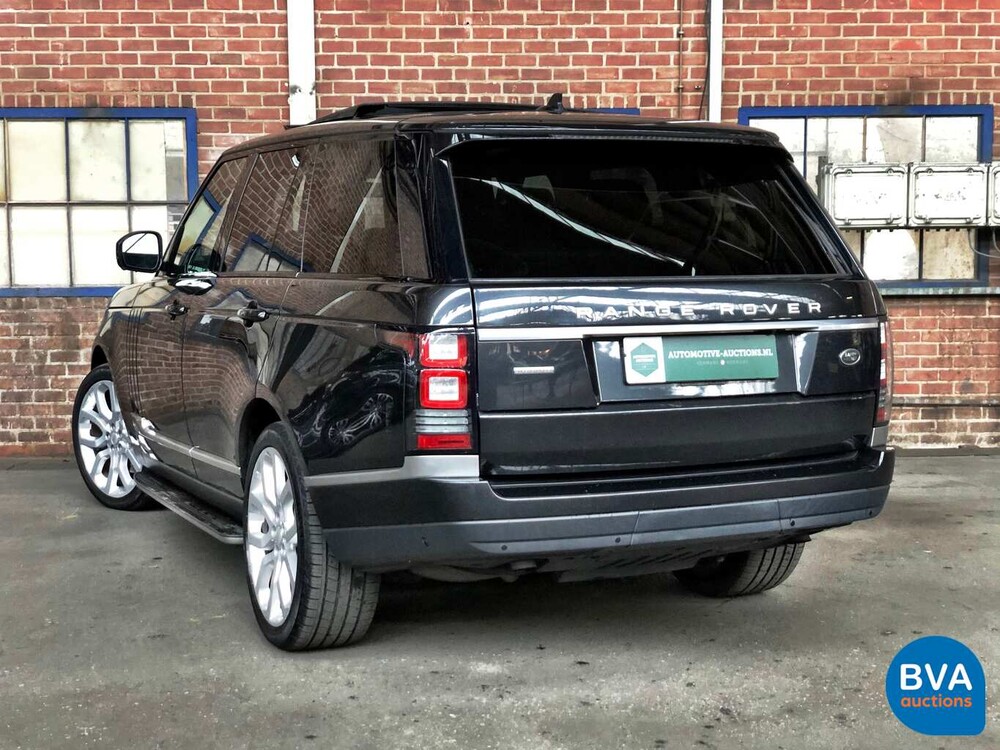 Land Rover Range Rover 5.0 V8 Autobiographie Schwarz Supercharged 2015, ZP-853-F.