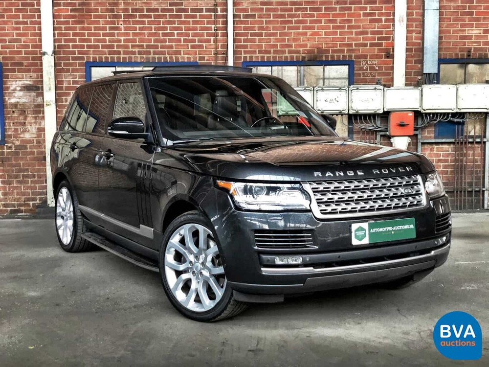 Land Rover Range Rover 5.0 V8 Autobiographie Schwarz Supercharged 2015, ZP-853-F.