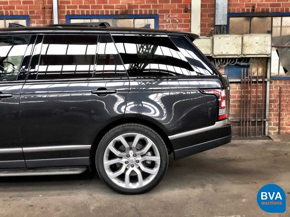 Land Rover Range Rover 5.0 V8 Autobiographie Schwarz Supercharged 2015, ZP-853-F.