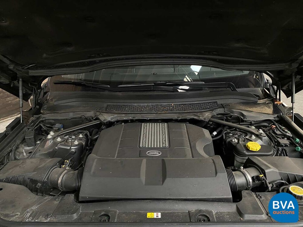 Land Rover Range Rover 5.0 V8 Autobiographie Schwarz Supercharged 2015, ZP-853-F.