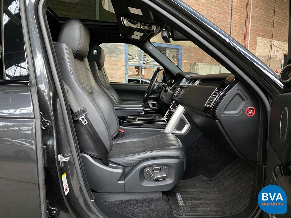 Land Rover Range Rover 5.0 V8 Autobiographie Schwarz Supercharged 2015, ZP-853-F.