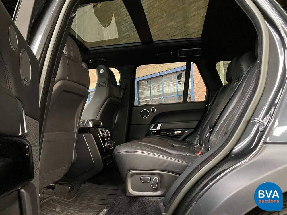 Land Rover Range Rover 5.0 V8 Autobiographie Schwarz Supercharged 2015, ZP-853-F.