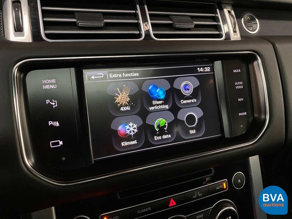 Land Rover Range Rover 5.0 V8 Autobiographie Schwarz Supercharged 2015, ZP-853-F.