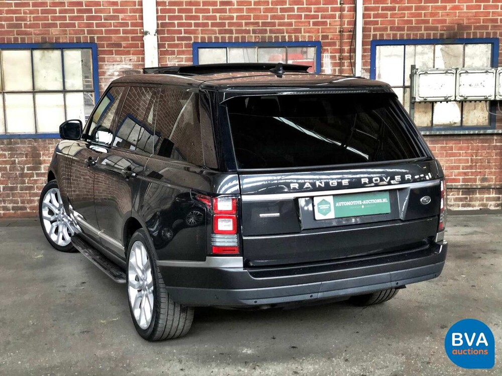 Land Rover Range Rover 5.0 V8 Autobiographie Schwarz Supercharged 2015, ZP-853-F.