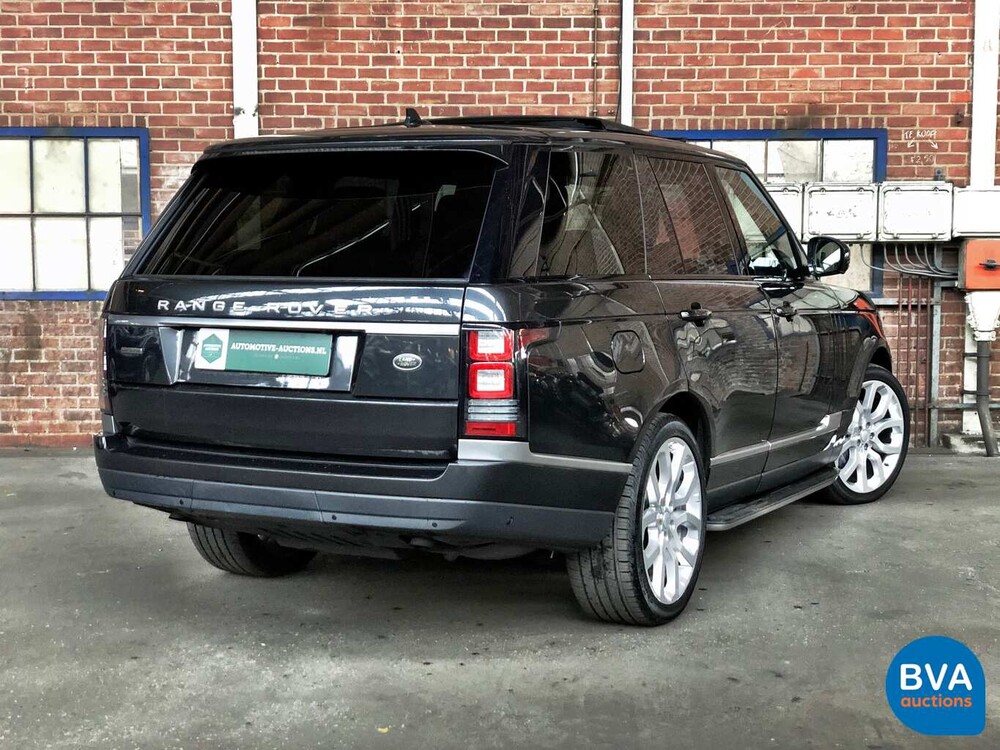 Land Rover Range Rover 5.0 V8 Autobiographie Schwarz Supercharged 2015, ZP-853-F.