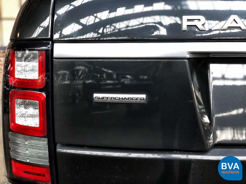 Land Rover Range Rover 5.0 V8 Autobiographie Schwarz Supercharged 2015, ZP-853-F.
