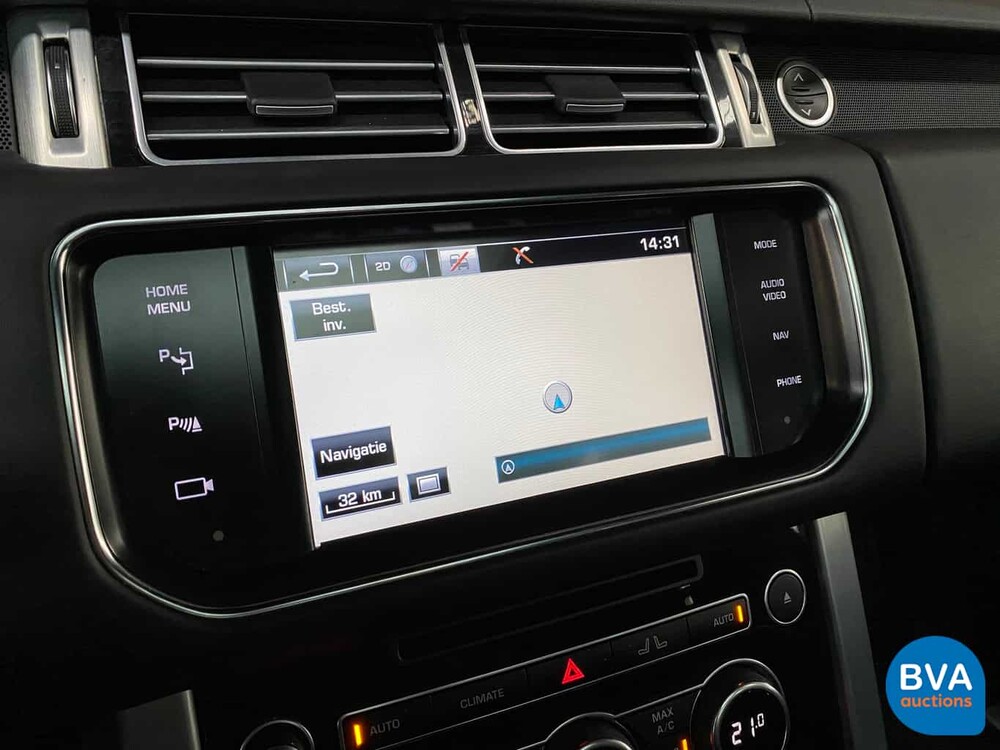 Land Rover Range Rover 5.0 V8 Autobiographie Schwarz Supercharged 2015, ZP-853-F.