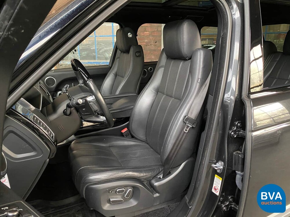 Land Rover Range Rover 5.0 V8 Autobiographie Schwarz Supercharged 2015, ZP-853-F.