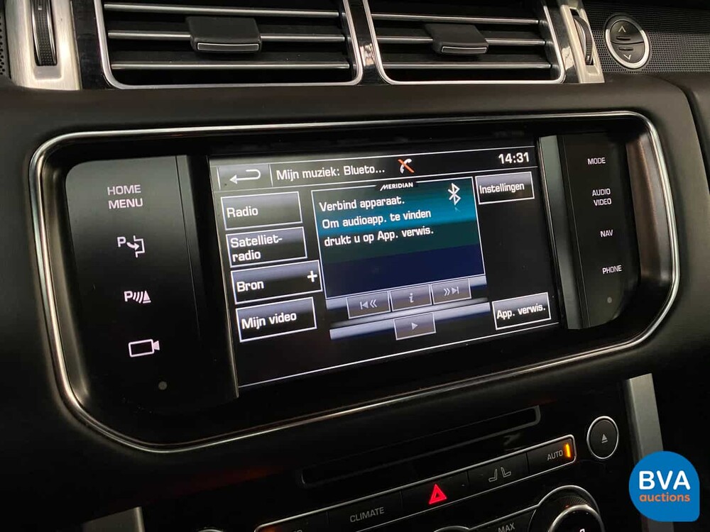 Land Rover Range Rover 5.0 V8 Autobiographie Schwarz Supercharged 2015, ZP-853-F.