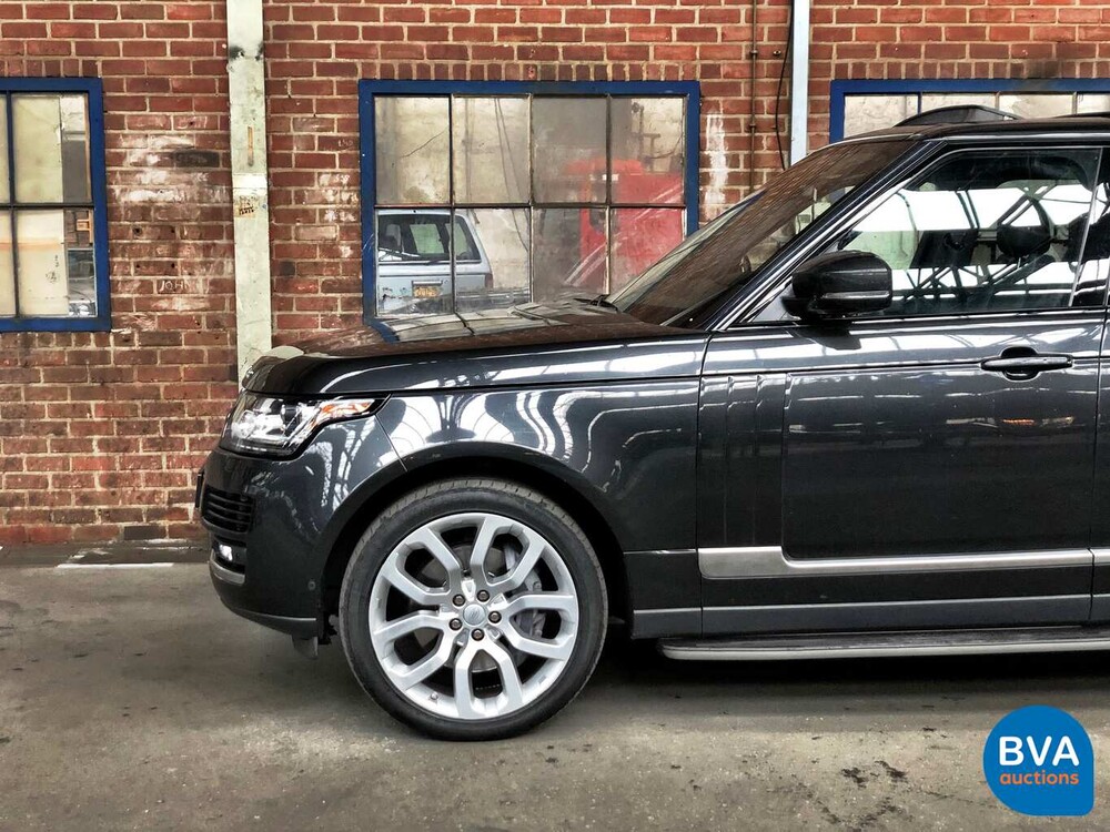 Land Rover Range Rover 5.0 V8 Autobiographie Schwarz Supercharged 2015, ZP-853-F.