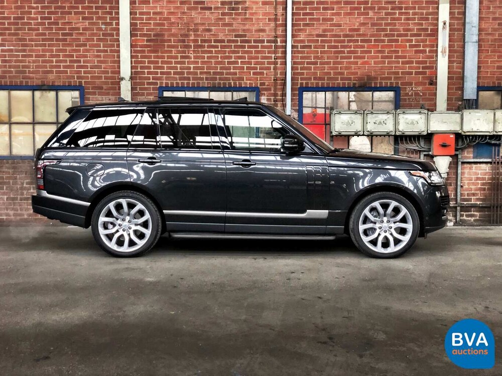 Land Rover Range Rover 5.0 V8 Autobiographie Schwarz Supercharged 2015, ZP-853-F.