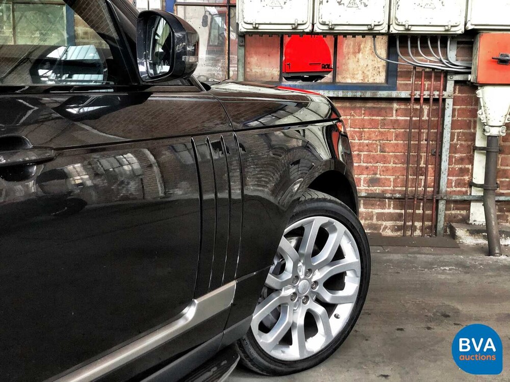 Land Rover Range Rover 5.0 V8 Autobiographie Schwarz Supercharged 2015, ZP-853-F.
