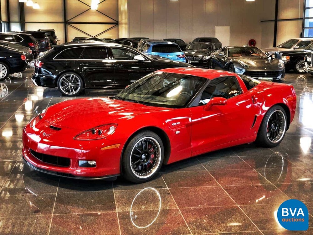 Chevrolet Corvette C6 Z06 7.0L LS7 512hp 2007.