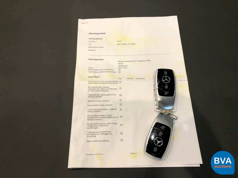 Mercedes-Benz E200 AMG Coupé E-Klasse 184pk 2018 -Origineel NL-, TF-680-H