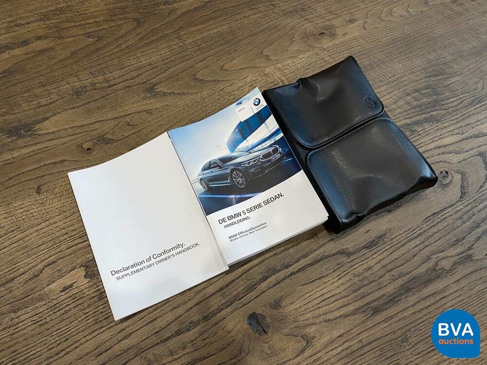 BMW 520i M-Sport Sedan 184pk 2018 -Org NL- 5-Serie, SL-177-T