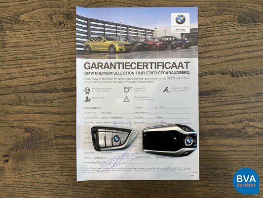 BMW 520i M-Sport Sedan 184pk 2018 -Org NL- 5-Serie, SL-177-T