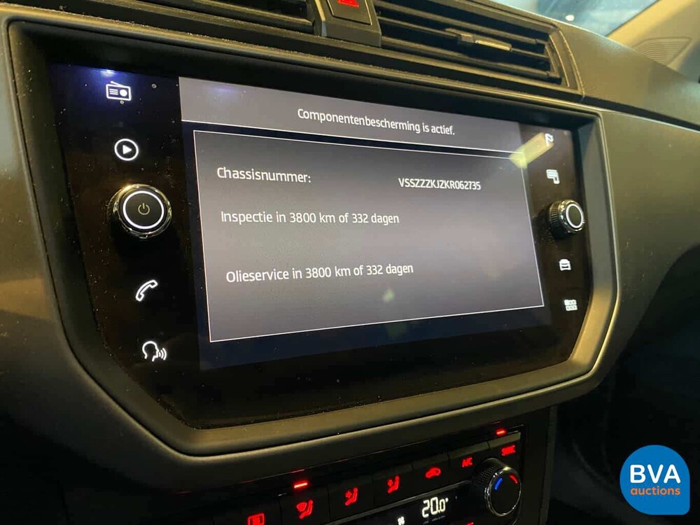 Seat Ibiza 1.0 TSI Style Business Intense 95pk Garantie 2019 -Origineell NL-, XG-585-J