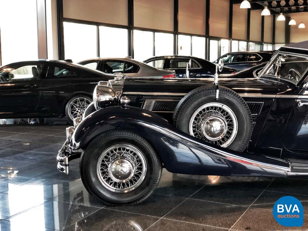 Horch 853A Gläser Cabriolet 1938.