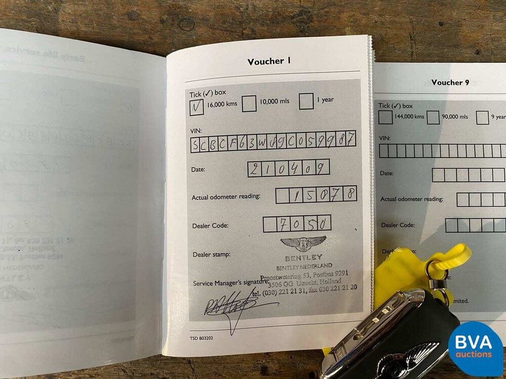 Bentley Continental GT Speed 6.0 W12 610 PS 2008 - Original NL-, 46-GXF-8.