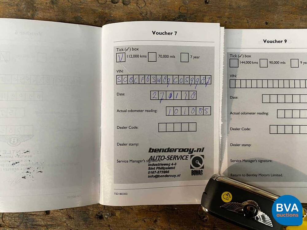 Bentley Continental GT Speed 6.0 W12 610 PS 2008 - Original NL-, 46-GXF-8.