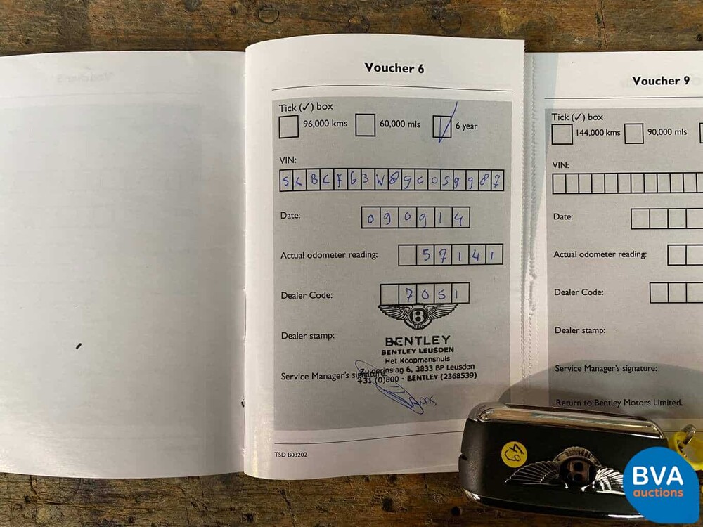 Bentley Continental GT Speed 6.0 W12 610 PS 2008 - Original NL-, 46-GXF-8.