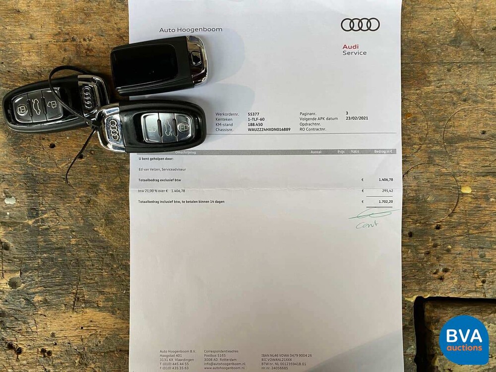 Audi S8 4.0 TFSI Quattro 520 PS A8 2013, 1-TLF-60.